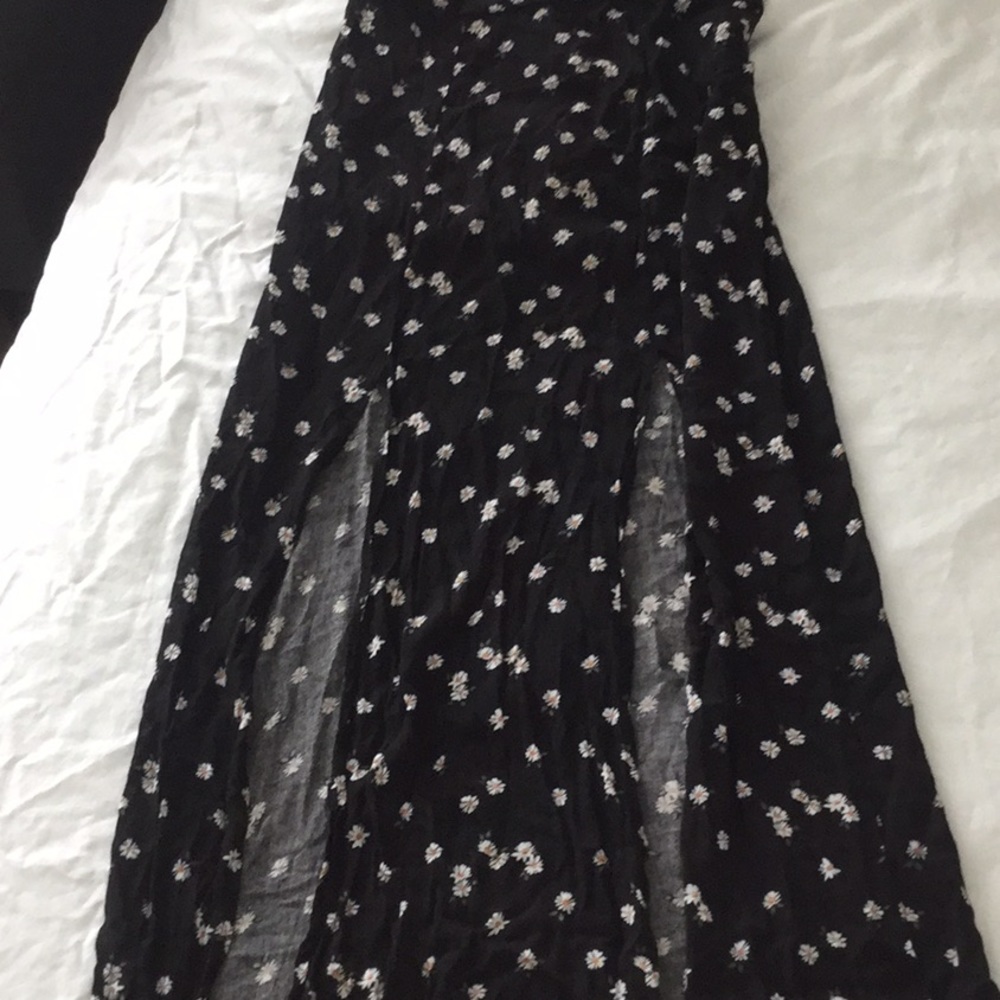 Forever21 floral midi skirt